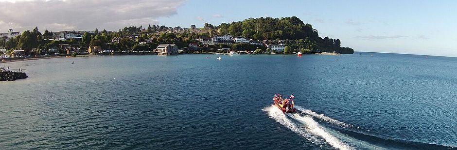 1 hour navigation in Llanquihue Lake