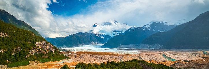 Trekking por el glaciar Exploradores