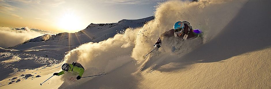 Ski day with introductory class La Parva